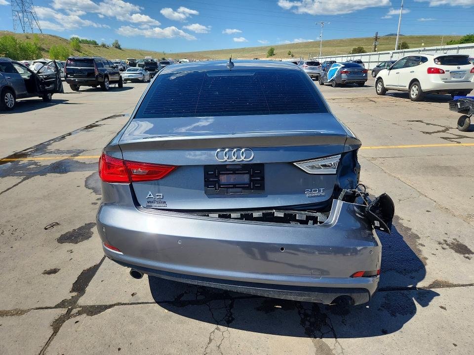 2016 Audi A3 VIN WAUB8GFFXG1013930 COPART salvage auction — REAR END, Co - Salvage Title, sold $1,950 on 2026-08-03 (photo 6)