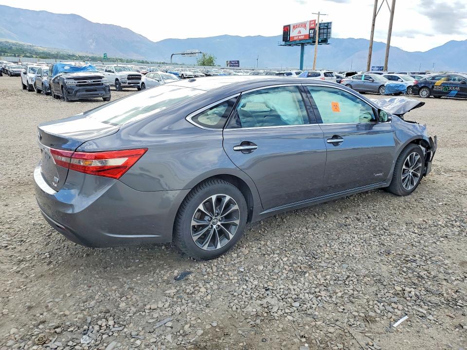 2016 Toyota Avalon VIN 4T1BD1EB9GU051511 COPART salvage auction — FRONT END, Ut - Salvage Certificate, sold $1,750 on 2026-07-06 (photo 3)