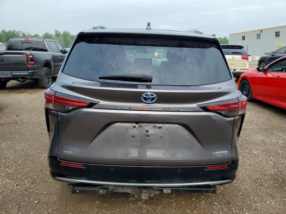 2022 Toyota Sienna VIN 5TDGSKFC2NS067063 COPART salvage auction — FRONT END, ON - PERMIT SALVAGE, sold $5,300 on 2026-07-28 (photo 6)