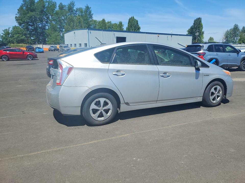 2013 Toyota Prius VIN JTDKN3DU6D0353468 COPART salvage auction — UNDERCARRIAGE, Or - Non Public Clean Title, sold $2,350 on 2026-07-13 (photo 3)
