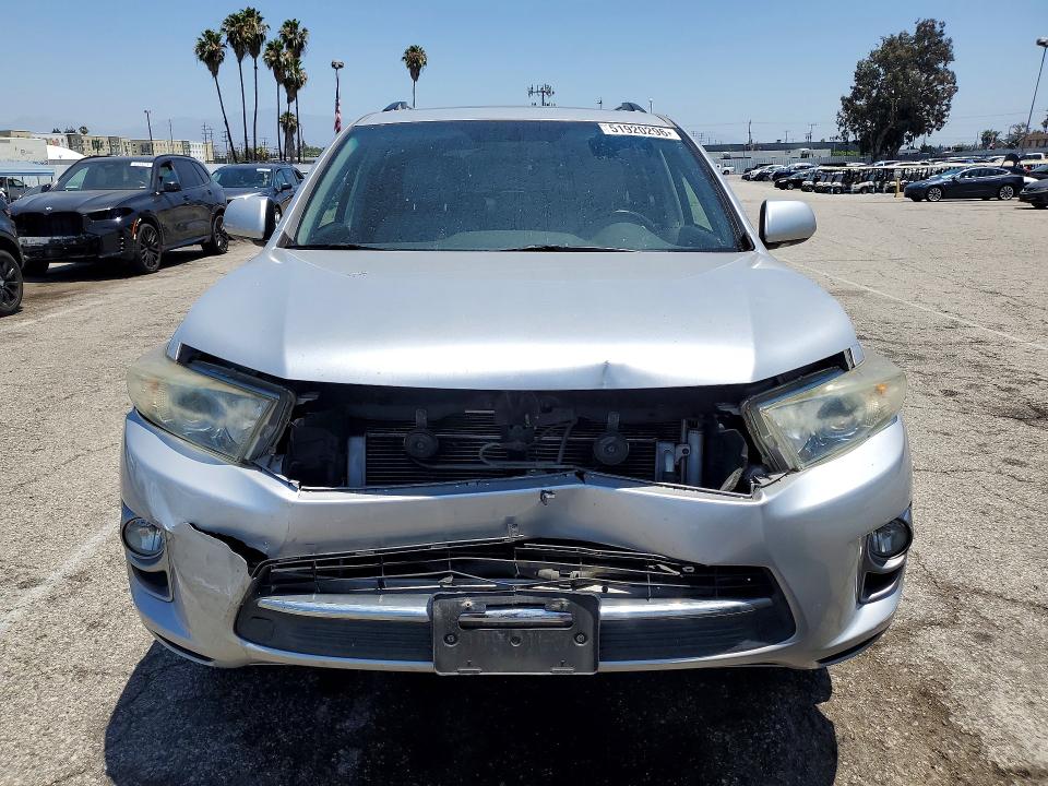 2012 Toyota VIN JTEDC3EH2C2004094 COPART salvage auction — FRONT END, Ca - Salvage Certificate, sold $5,700 on 2026-07-24 (photo 5)