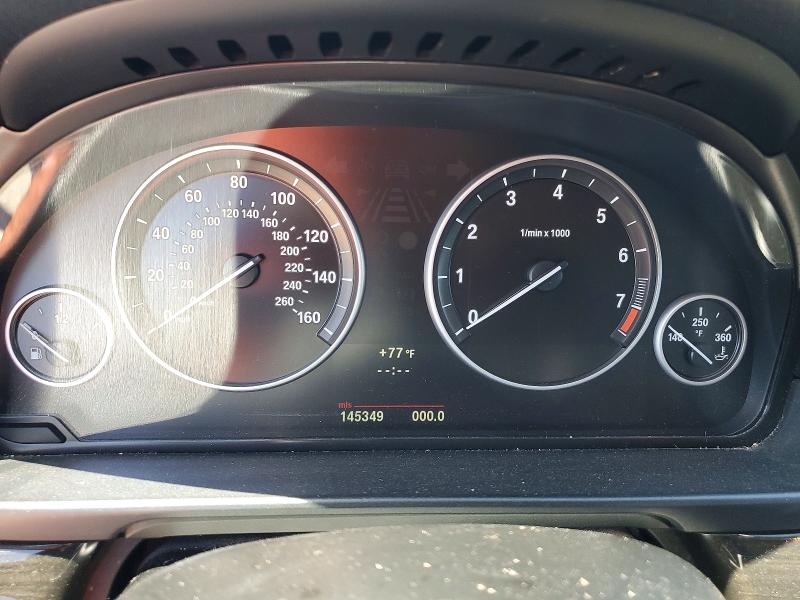 2012 BMW 5 series VIN WBAXH5C50CDW10521 COPART salvage auction — MECHANICAL, Mo - Certificate Of Title (P), sold $500 on 2026-07-02 (photo 9)