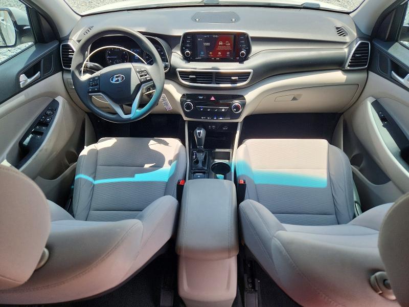2021 Hyundai Tucson VIN KM8J23A40MU322097 COPART salvage auction — REAR END, Fl - Certificate Of Destruction, sold $4,900 on 2026-07-17 (photo 8)
