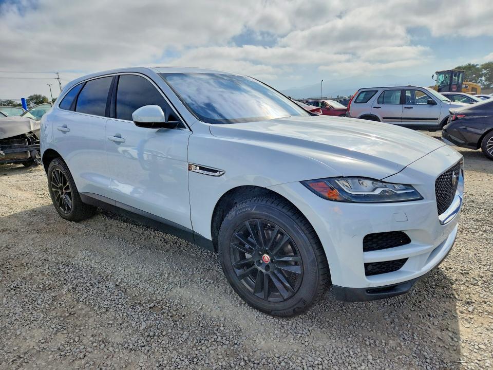 2018 Jaguar F-pace VIN SADCK2FN0JA274109 COPART salvage auction — REAR END, Ca - Salvage Certificate, sold $3,550 on 2026-07-02 (photo 4)