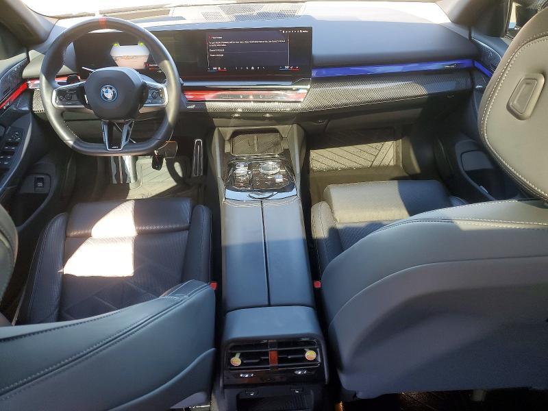 2024 BMW I5 VIN WBY43FK08RCR38315 COPART salvage auction — WATER/FLOOD, Ny - Mv907A-Flood Salvage, sold $19,900 on 2026-07-20 (photo 8)