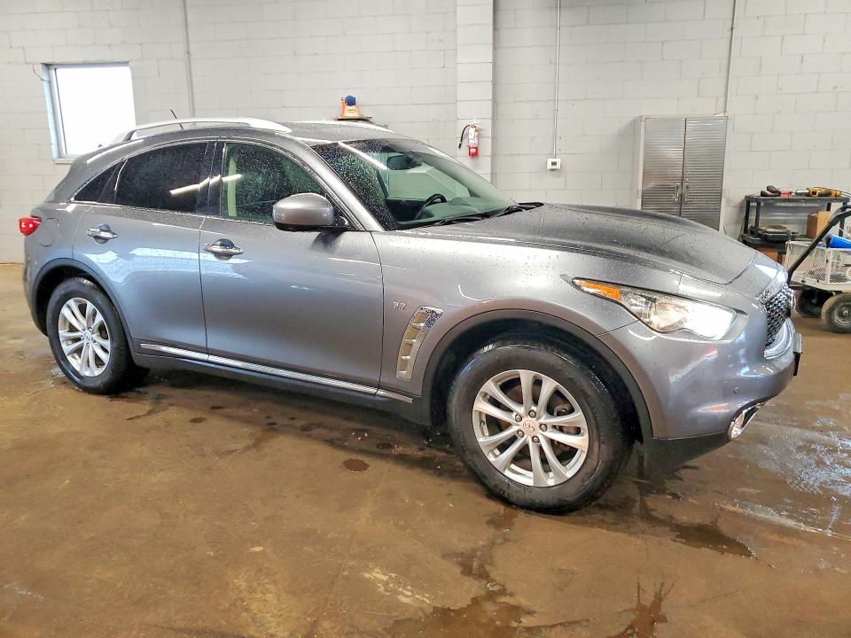 2017 Infiniti Qx70 VIN JN8CS1MW9HM414401 COPART salvage auction — HAIL, Ia - Cert Of Title-Salvage Title, sold $1,550 on 2026-07-29 (photo 4)
