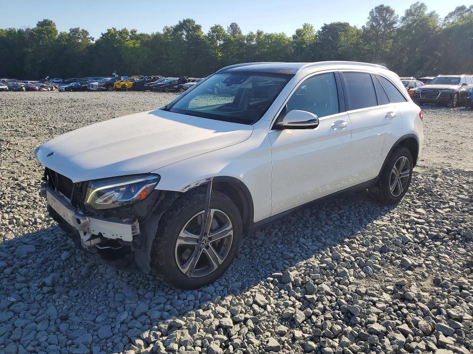 2018 Mercedes-benz Glc VIN WDC0G4KB9JV015743 COPART salvage auction — FRONT END, Nc - Salvage Certificate Of Title, sold $6,600 on 2026-07-22 (photo 1)