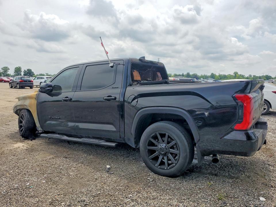 2024 Toyota Tundra VIN 5TFWA5DB8RX224749 COPART salvage auction — BURN, On - Permit Irrepairable, sold $350 on 2026-07-30 (photo 2)