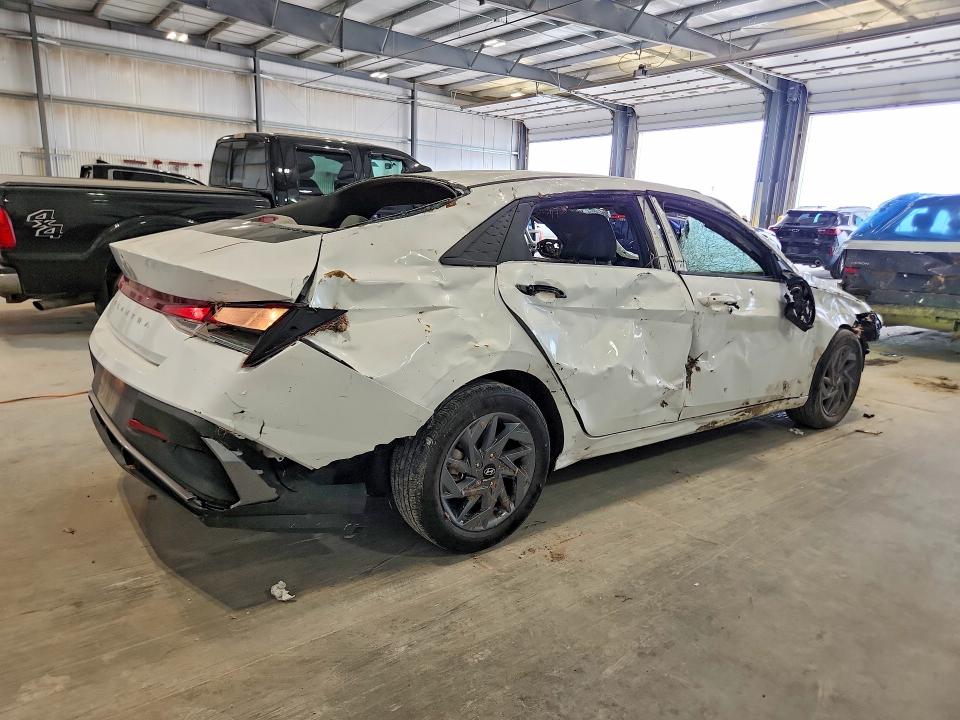 2024 Hyundai Elantra VIN KMHLM4DG1RU676930 COPART salvage auction — FRONT END, Ne - Cert Of Title-Salvage, sold $1,050 on 2026-07-07 (photo 3)