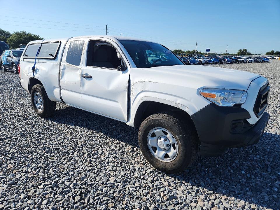 2022 Toyota Tacoma VIN 3TYRX5GN5NT056123 COPART salvage auction — SIDE, Fl - Certificate Of Destruction, sold $6,400 on 2026-07-23 (photo 4)