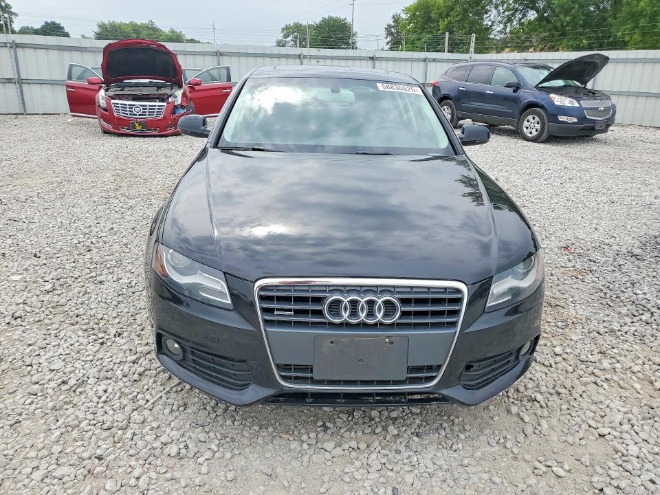 2011 Audi A4 VIN WAUFFAFLXBN022526 COPART salvage auction — FRONT END, OH - CERTIFICATE OF TITLE, sold $2,250 on 2026-07-10 (photo 5)