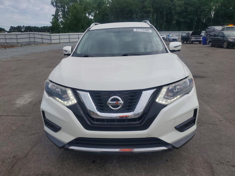 2017 Nissan Rogue VIN KNMAT2MTXHP521614 COPART salvage auction — REAR END, Nc - Salvage Certificate Of Title, sold $1,900 on 2026-07-16 (photo 5)