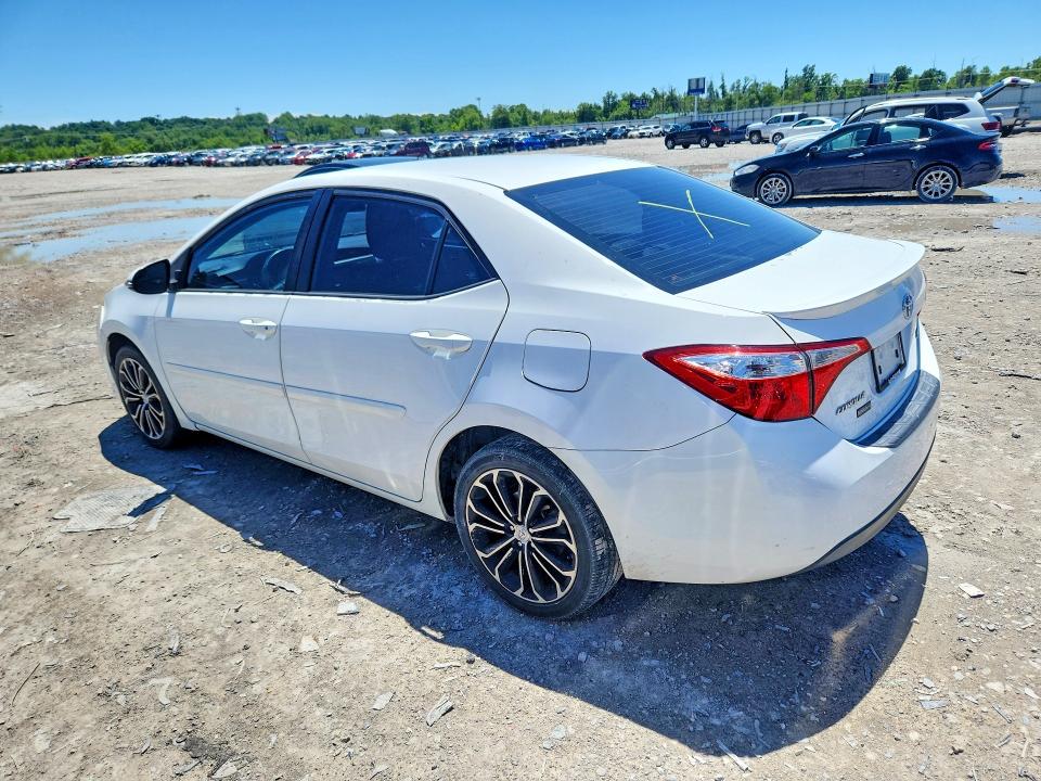 2015 Toyota Corolla VIN 5YFBURHE2FP207702 COPART salvage auction — HAIL, Il - Salvage Certificate, sold $4,450 on 2026-07-13 (photo 2)