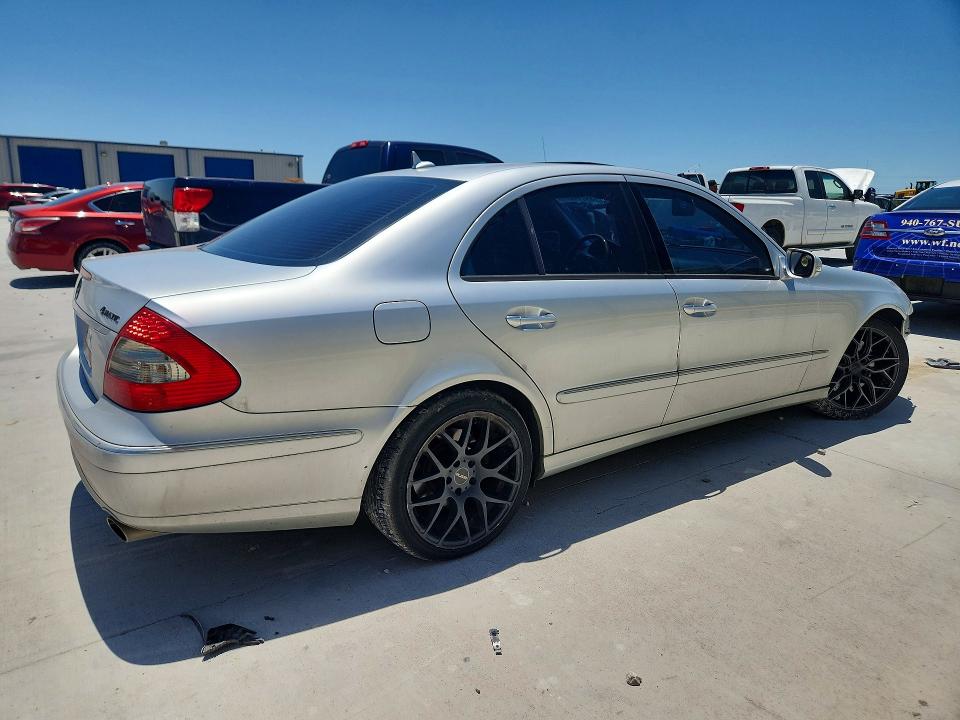 2007 Mercedes-benz E-class VIN WDBUF87X37X220394 COPART salvage auction — FRONT END, Tx - Salvage Vehicle Title, sold $175 on 2026-07-24 (photo 3)