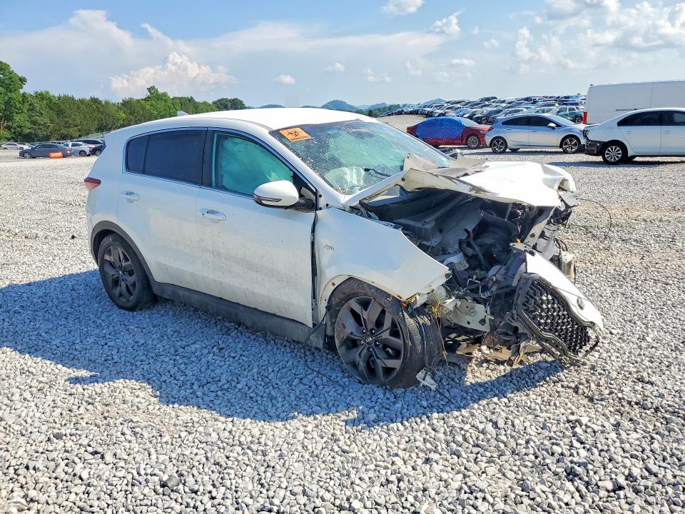 2022 Kia Sportage VIN KNDPMCAC7N7023996 COPART salvage auction — FRONT END, Pa - Certificate Of Salvage, sold $175 on 2026-07-23 (photo 4)