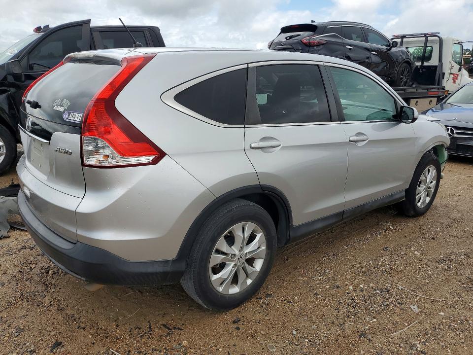 2012 Honda Cr-v VIN JHLRM4H53CC005198 COPART salvage auction — FRONT END, Tx - Salvage Vehicle Title, sold $2,850 on 2026-07-07 (photo 3)