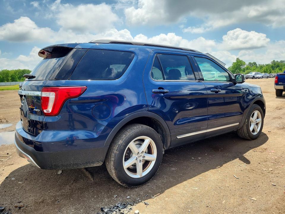 2016 Ford Explorer VIN 1FM5K8D80GGC37910 COPART salvage auction — MINOR DENT/SCRATCHES, Oh - Certificate Of Title (P), sold $4,250 on 2026-07-02 (photo 3)