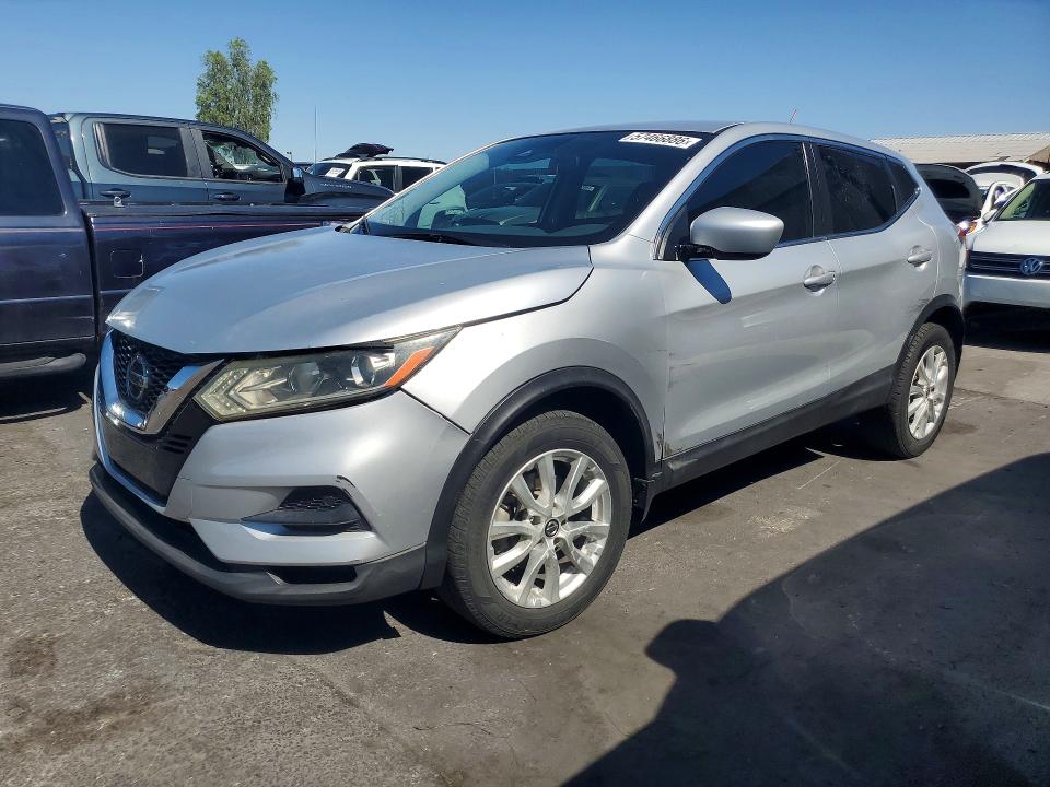 2020 Nissan Rogue VIN JN1BJ1CW3LW644799 COPART salvage auction — FRONT END, Nv - Certificate Of Title, sold $4,400 on 2026-07-20 (photo 1)