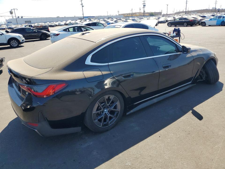 2024 BMW I4 VIN WBY43AW07RFS49281 COPART salvage auction — FRONT END, Ca - Salvage Certificate, sold $9,700 on 2026-07-20 (photo 3)