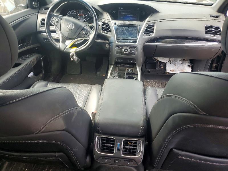 2018 Acura RLX VIN JH4KC2F98JC000456 COPART salvage auction — REAR END, Ct - Cert Of Title-Salvage, sold $2,900 on 2026-07-17 (photo 8)