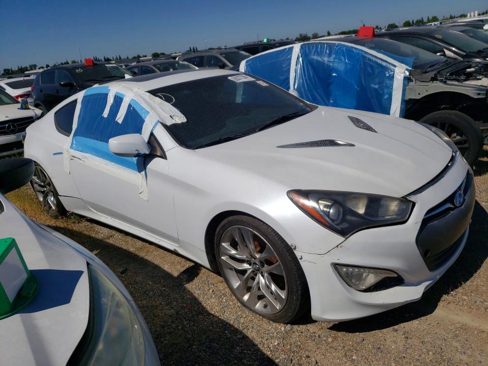 2014 Hyundai Genesis VIN KMHHT6KD4EU119985 COPART salvage auction — FRONT END, Ca - Dis/Dlr/Exp Only Lien Papers, sold $475 on 2026-07-28 (photo 4)