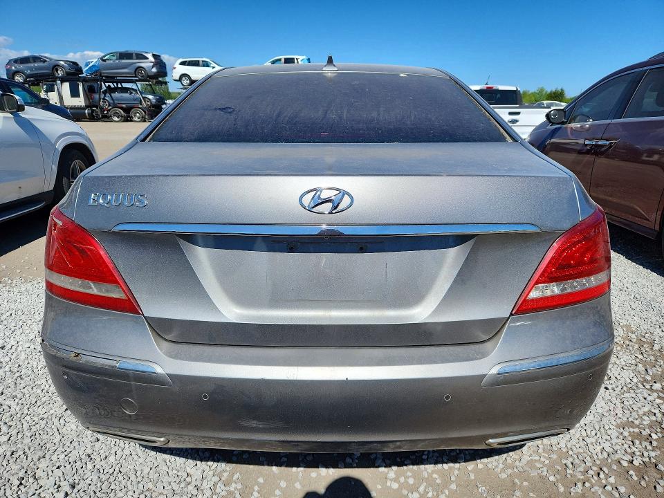 2011 Hyundai Equus VIN KMHGH4JF1BU033646 COPART salvage auction — FRONT END, On - Permit No Brand - Unfit, sold $550 on 2026-07-07 (photo 6)