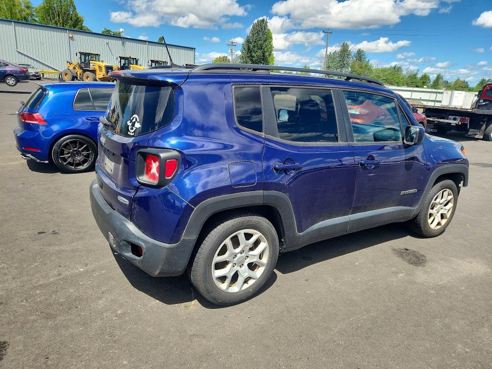 2018 Jeep VIN ZACCJABB1JPJ23068 COPART salvage auction — FRONT END, Wa - Non Public Clean Title, sold $1,300 on 2026-07-22 (photo 3)