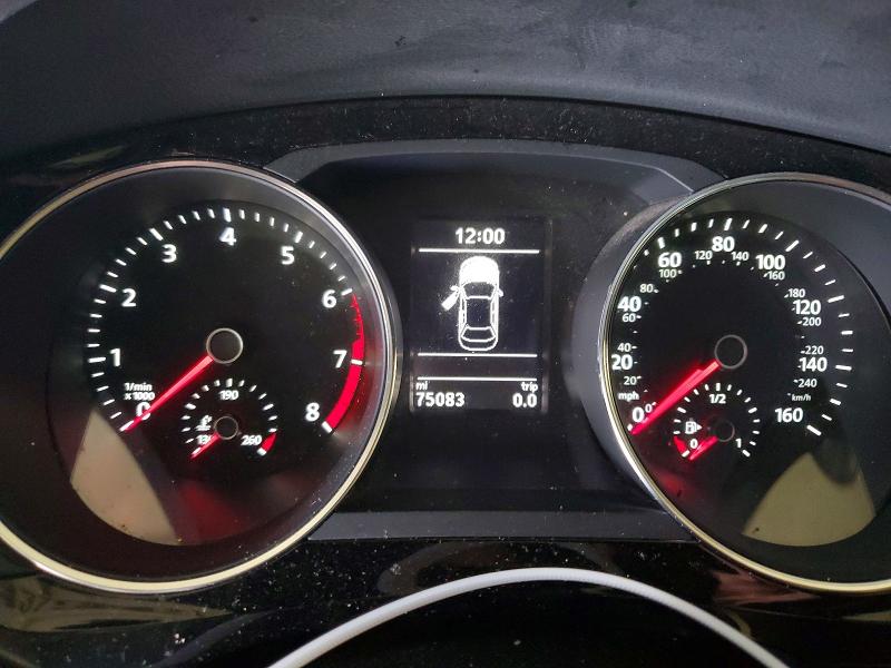 2015 Volkswagen Jetta VIN 3VWB17AJ0FM341049 COPART salvage auction — FRONT END, Il - Salvage Certificate, sold $800 on 2026-07-29 (photo 9)