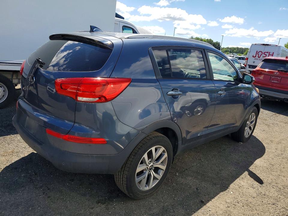 2014 Kia Sportage VIN KNDPB3AC6E7669309 COPART salvage auction — MINOR DENT/SCRATCHES, Ma - Certificate Of Title, sold $3,600 on 2026-07-31 (photo 3)