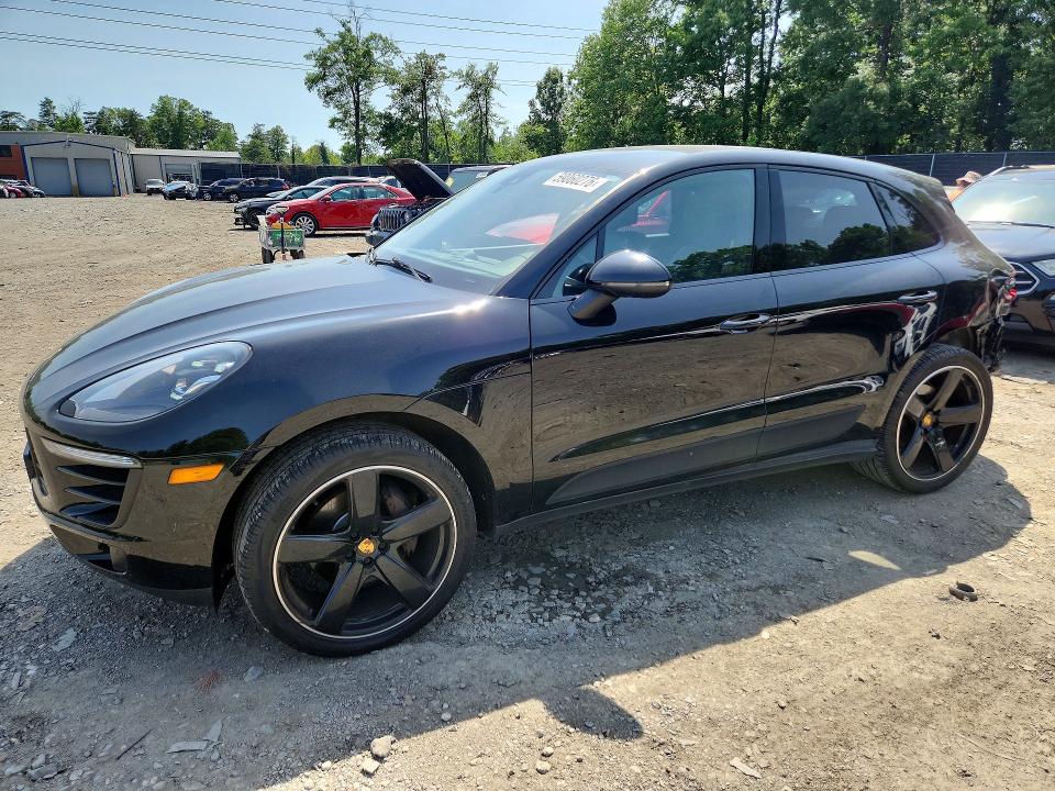 2017 Porsche Macan VIN WP1AA2A52HLB08412 — COPART salvage auction photo