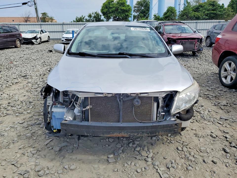 2010 Toyota Corolla VIN JTDBU4EE3A9118050 COPART salvage auction — FRONT END, Nj - Cert Of Title-Salvage, sold $2,050 on 2026-07-08 (photo 5)