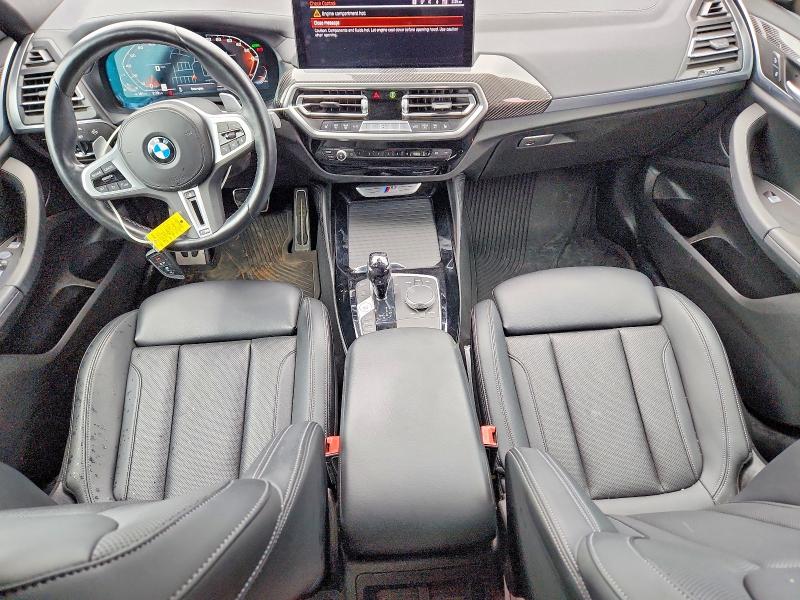 2023 BMW X4 VIN 5UX43DT06P9R73660 COPART salvage auction — REAR END, Tx - Salvage Vehicle Title, sold $21,400 on 2026-07-16 (photo 8)