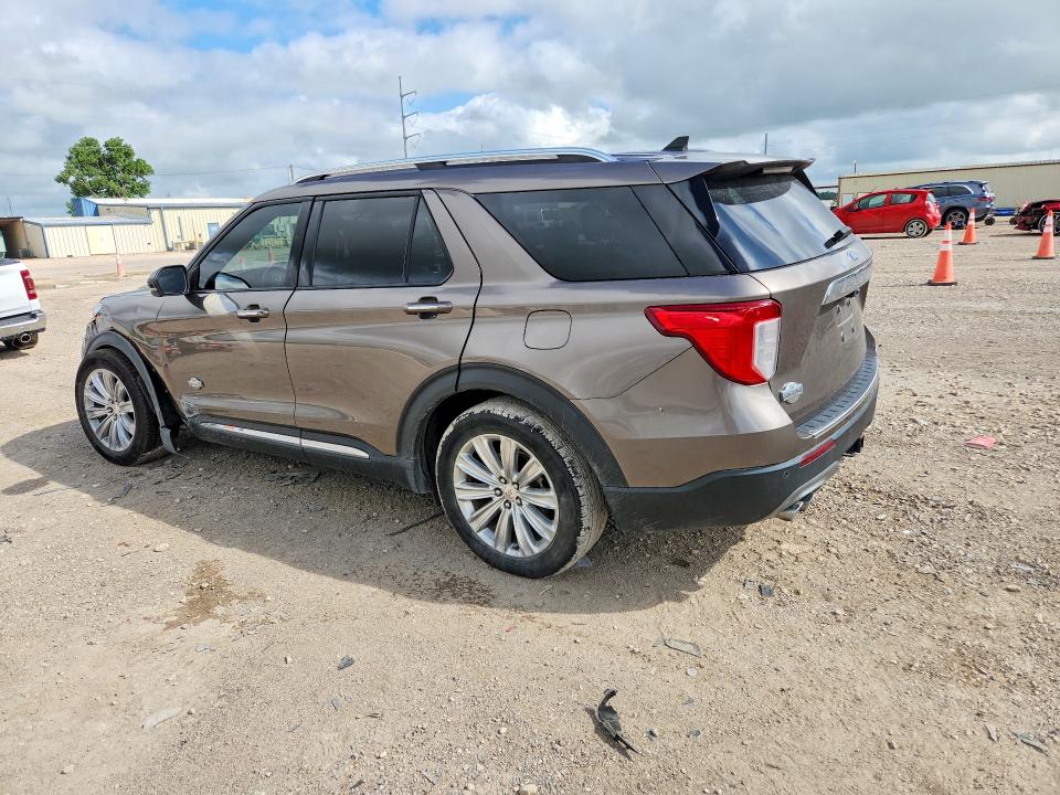 2021 Ford Explorer VIN 1FM5K7LC3MGC06159 COPART salvage auction — SIDE, Tx - Salvage Vehicle Title, sold $8,900 on 2026-07-29 (photo 2)