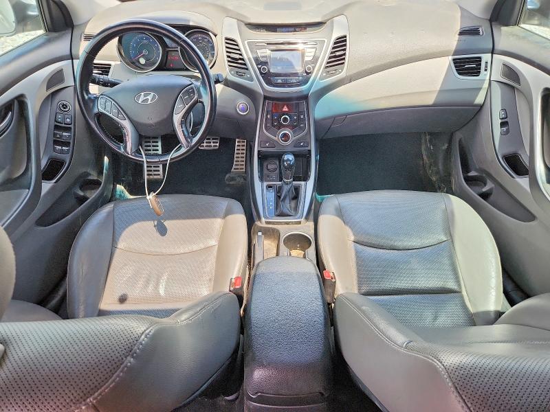 2015 Hyundai Elantra VIN KMHDH4AH6FU372235 COPART salvage auction — MECHANICAL, Oh - Certificate Of Title, sold $1,650 on 2026-07-24 (photo 8)