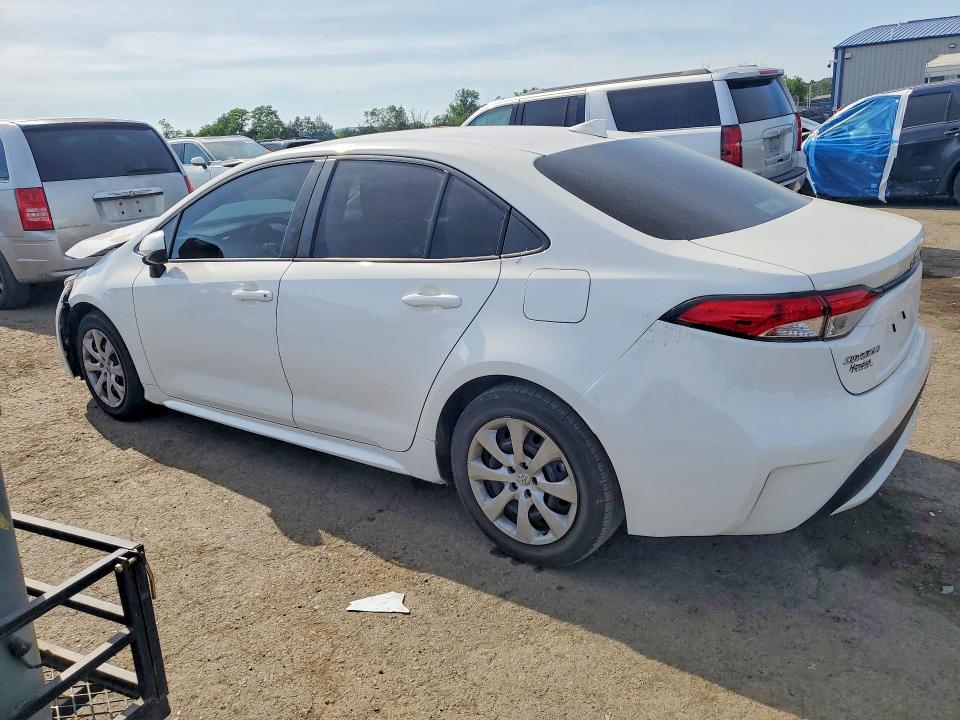 2021 Toyota Corolla VIN 5YFEPMAE8MP223143 COPART salvage auction — FRONT END, PA - CERT OF SALV-R=RECONSTRUCTED, sold $4,300 on 2026-07-31 (photo 2)