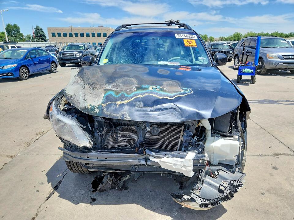 2013 Subaru Forester VIN JF2SHADC8DH424109 COPART salvage auction — FRONT END, Co - Public - Salvage Title, sold $500 on 2026-07-27 (photo 5)