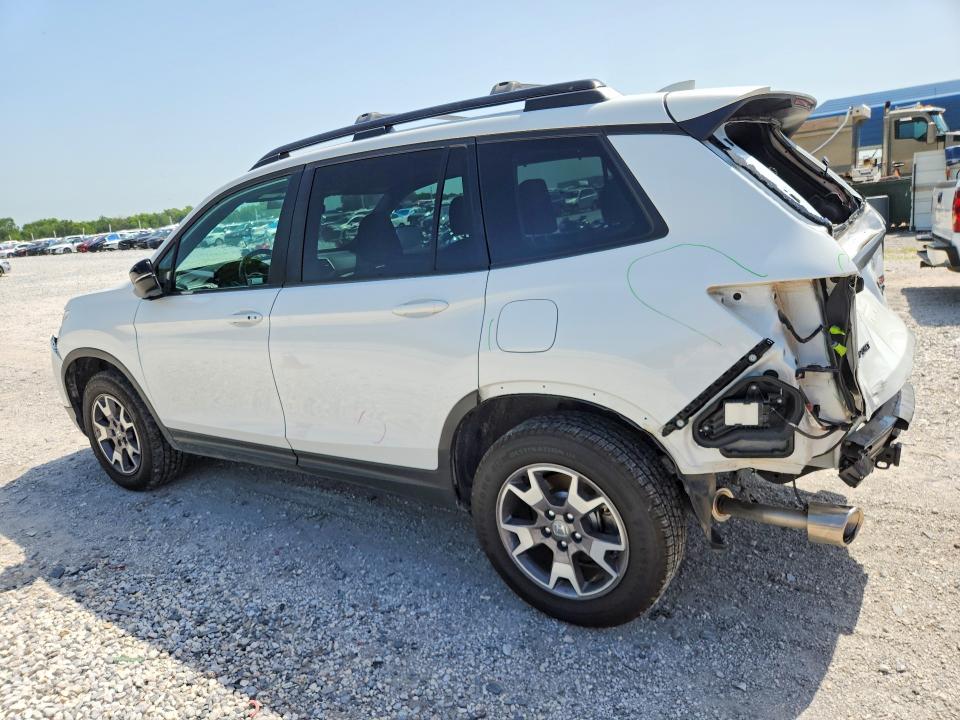 2022 Honda Passport VIN 5FNYF8H66NB031576 COPART salvage auction — REAR END, Ar - Cert Of Title-Salvage, sold $10,200 on 2026-08-26 (photo 2)