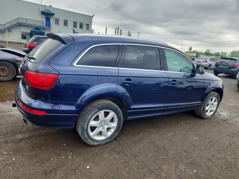 2015 Audi Q7 VIN WA1WGCFE6FD011722 COPART salvage auction — FRONT END, Qc - Gravement Accidente, sold $525 on 2026-07-21 (photo 3)