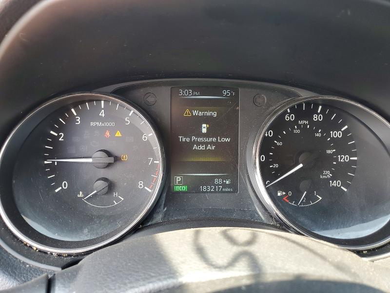 2017 Nissan Rogue VIN KNMAT2MV5HP510263 COPART salvage auction — FRONT END, Nj - Cert Of Title-Salvage, sold $375 on 2026-07-28 (photo 9)