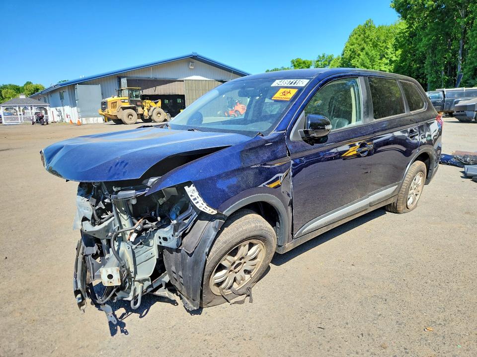 2019 Mitsubishi Outlander VIN JA4AD3A32KZ045016 COPART salvage auction — FRONT END, Ct - Certificate Of Title, sold $2,250 on 2026-07-07 (photo 1)