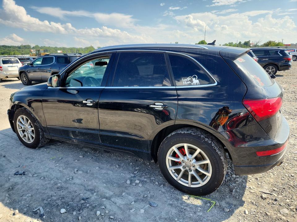 2012 Audi VIN WA1LFAFP3CA115447 COPART salvage auction — FRONT END, Il - Salvage Certificate, sold $550 on 2026-07-27 (photo 2)