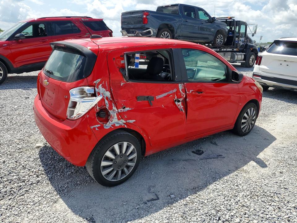 2016 Chevrolet VIN KL8CB6SA4GC585666 COPART salvage auction — SIDE, Salvage Title, sold $125 on 2026-07-27 (photo 3)