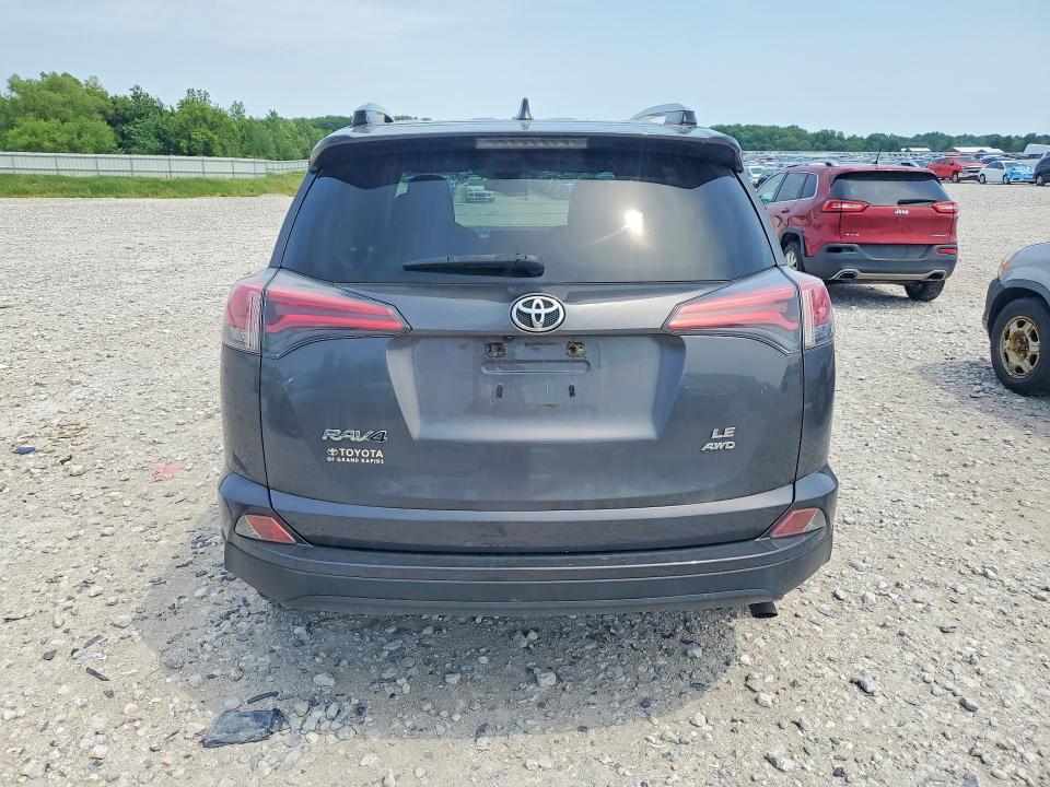 2017 Toyota Rav 4 VIN JTMBFREV2HJ710099 COPART salvage auction — FRONT END, MI - CERTIFICATE OF TITLE, sold $4,050 on 2026-07-09 (photo 6)