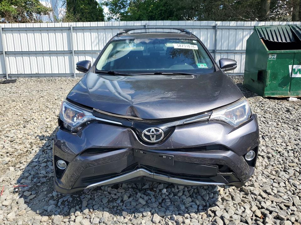 2016 Toyota VIN JTMRFREV4GJ097688 COPART salvage auction — FRONT END, Nj - Cert Of Title-Salvage, sold $5,600 on 2026-07-27 (photo 5)