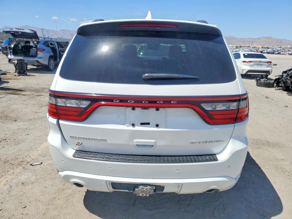 2022 Dodge Durango VIN 1C4SDJET5NC219032 COPART salvage auction — REAR END, Nv - Salvage Title, sold $15,900 on 2026-07-30 (photo 6)