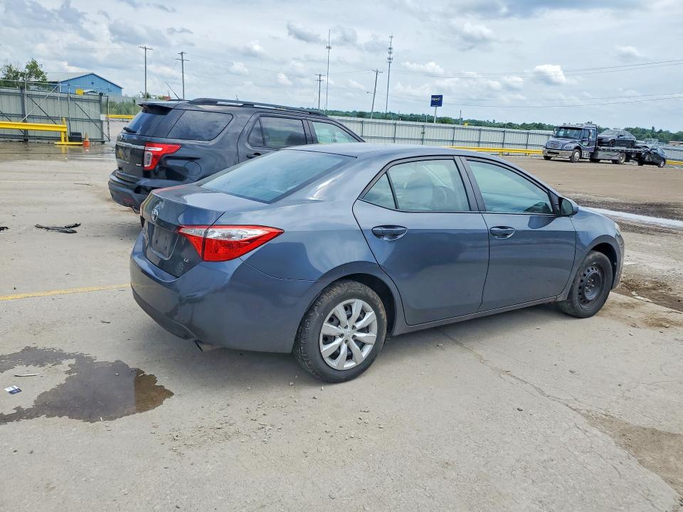 2016 Toyota Corolla VIN 5YFBURHE5GP443018 COPART salvage auction — ROLLOVER, Ky - Cert Of Title-Salvage, sold $1,850 on 2026-07-22 (photo 3)