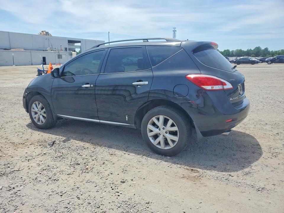 2014 Nissan Murano VIN JN8AZ1MWXEW517233 COPART salvage auction — MINOR DENT/SCRATCHES, Va - Certificate Of Title, sold $525 on 2026-07-15 (photo 2)