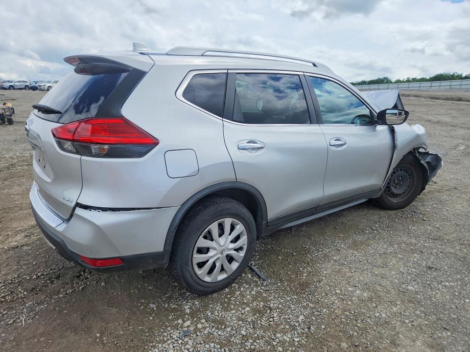 2017 Nissan Rogue VIN JN8AT2MV6HW252314 COPART salvage auction — FRONT END, Tn - Salvage Certificate, sold $650 on 2026-07-02 (photo 3)