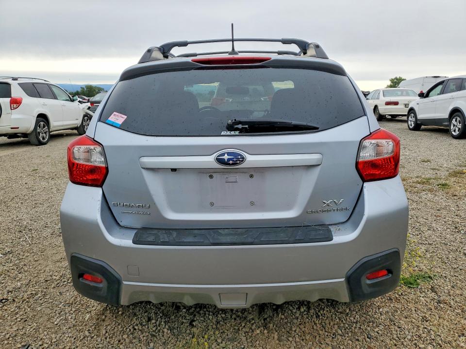2015 Subaru Xv VIN JF2GPAMC4F8271014 COPART salvage auction — MECHANICAL, Ca - Dis/Dlr/Exp Only Clean Title, sold $600 on 2026-07-31 (photo 6)