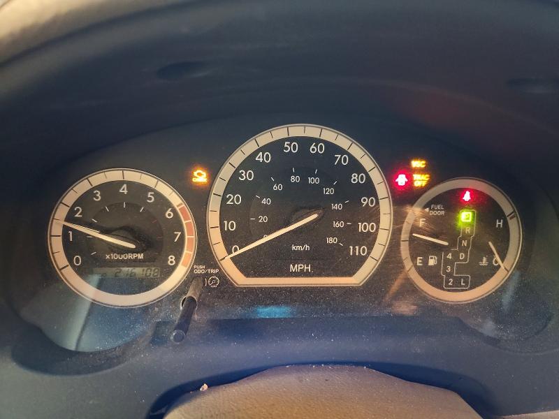 2005 Toyota Sienna VIN 5TDZA23C45S320674 COPART salvage auction — FRONT END, Mn - Cert Of Title-Prior Salvage, sold $475 on 2026-07-27 (photo 9)